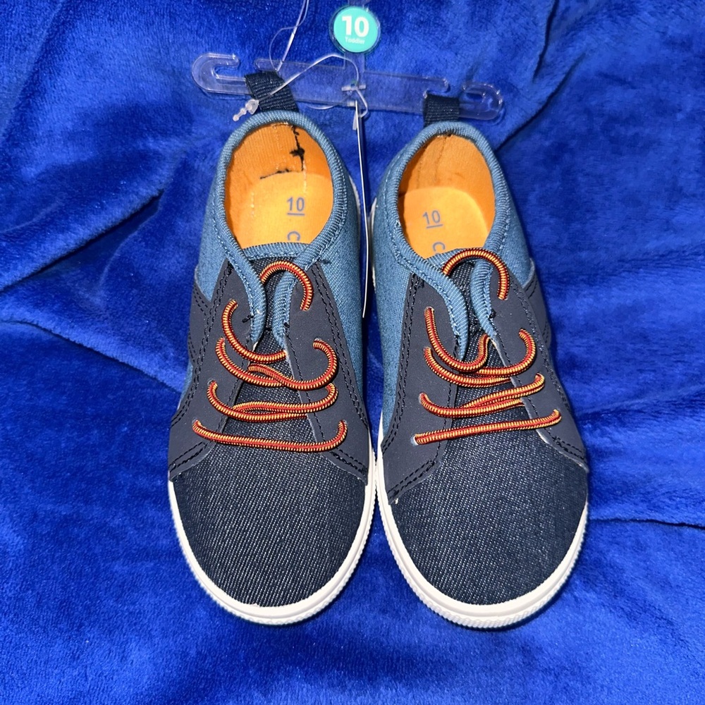 FINAL CHANCE!! Carter’s Dante Toddler Sneakers (Size 10)🧡💙